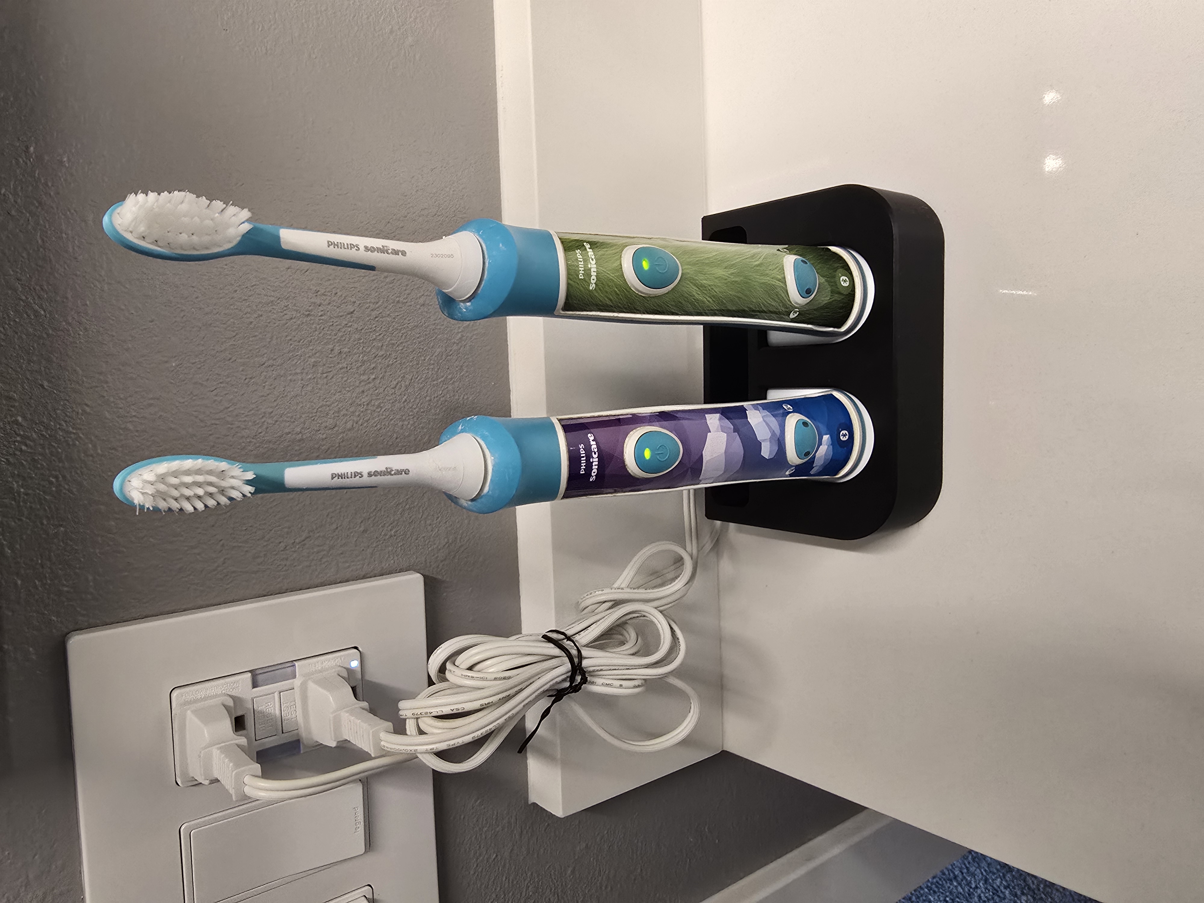 Philips Sonicare Toothbrush Holder – Dual Stand for Electric Toothbrush (HX6340)