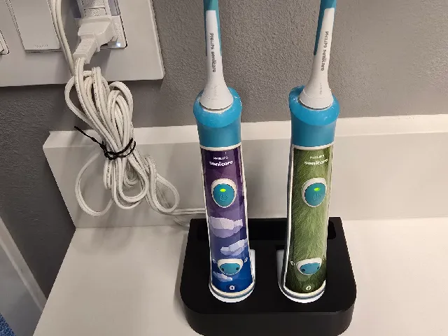 Philips Sonicare Toothbrush Holder – Dual Stand for Electric Toothbrush (HX6340)