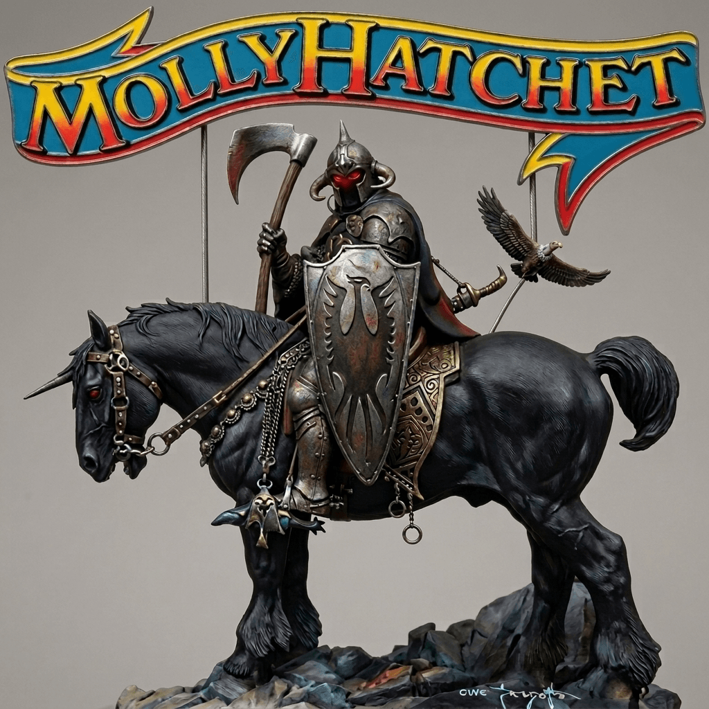 Molly Hatchet Album Cover - Coolest Cover Ever!