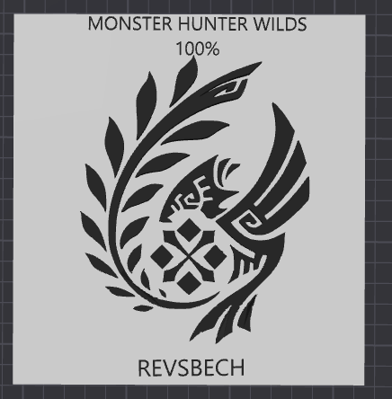 Monster hunter wilds achievement plaque