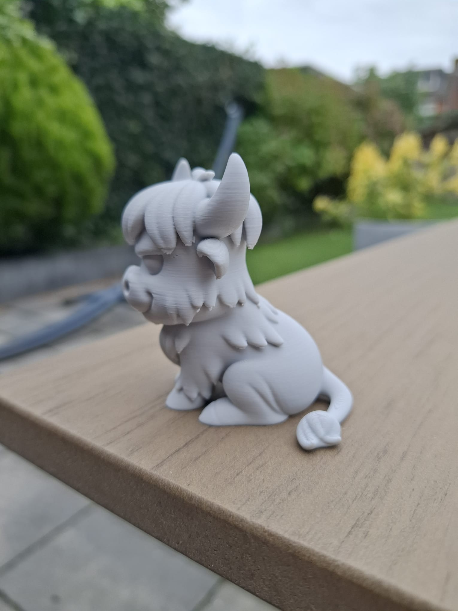 Grumpy highland cow — miniatura 3
