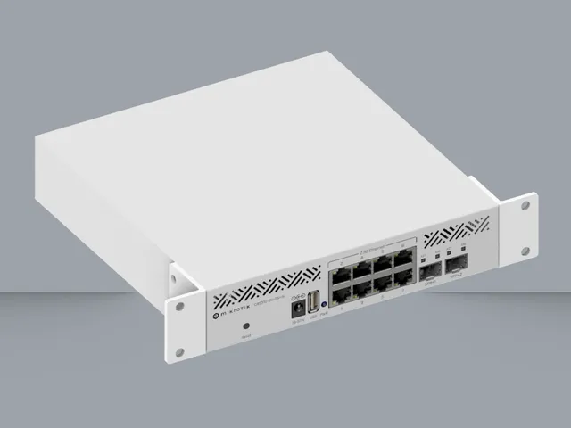 MikroTik 10-Inch Mini Rack Ears (RMK-2/10 Alternative)
