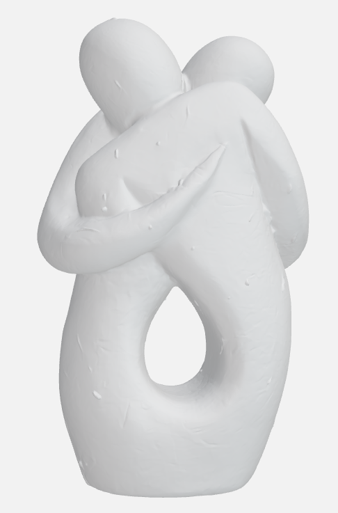 lovely hug statue