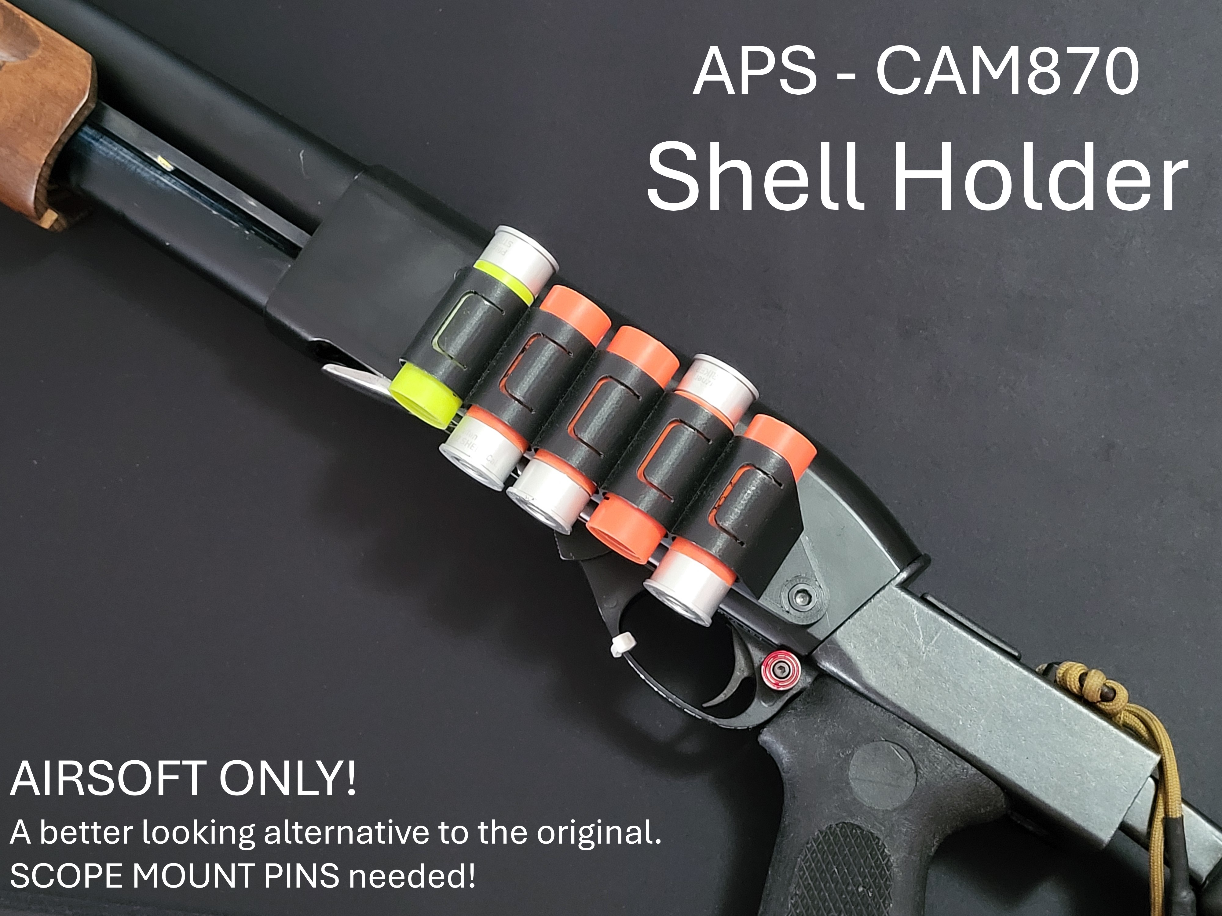 APS - CAM870 - Shell Holder / Side Saddle - Airsoft - Free Download