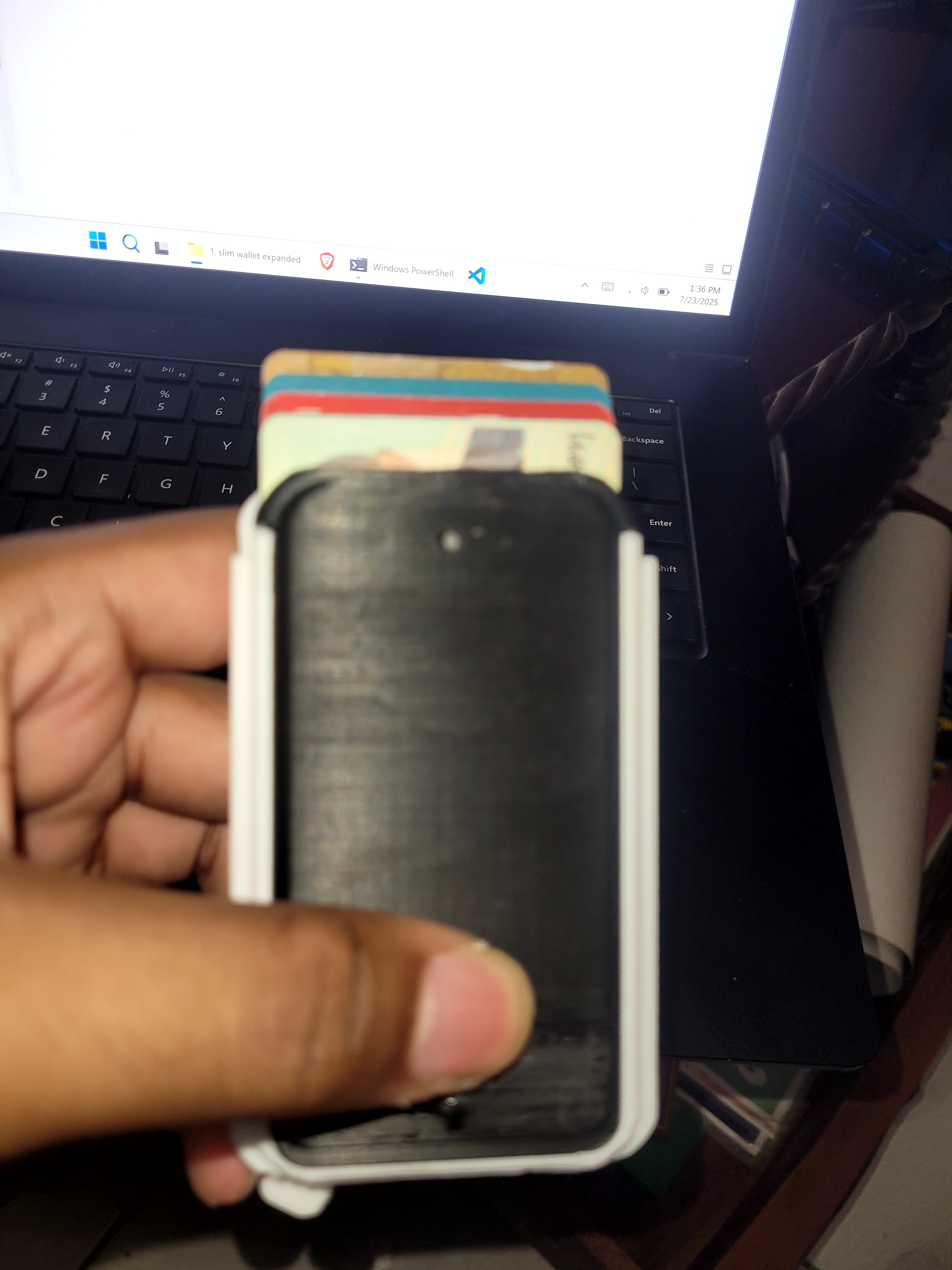 Slim wallet expanded
