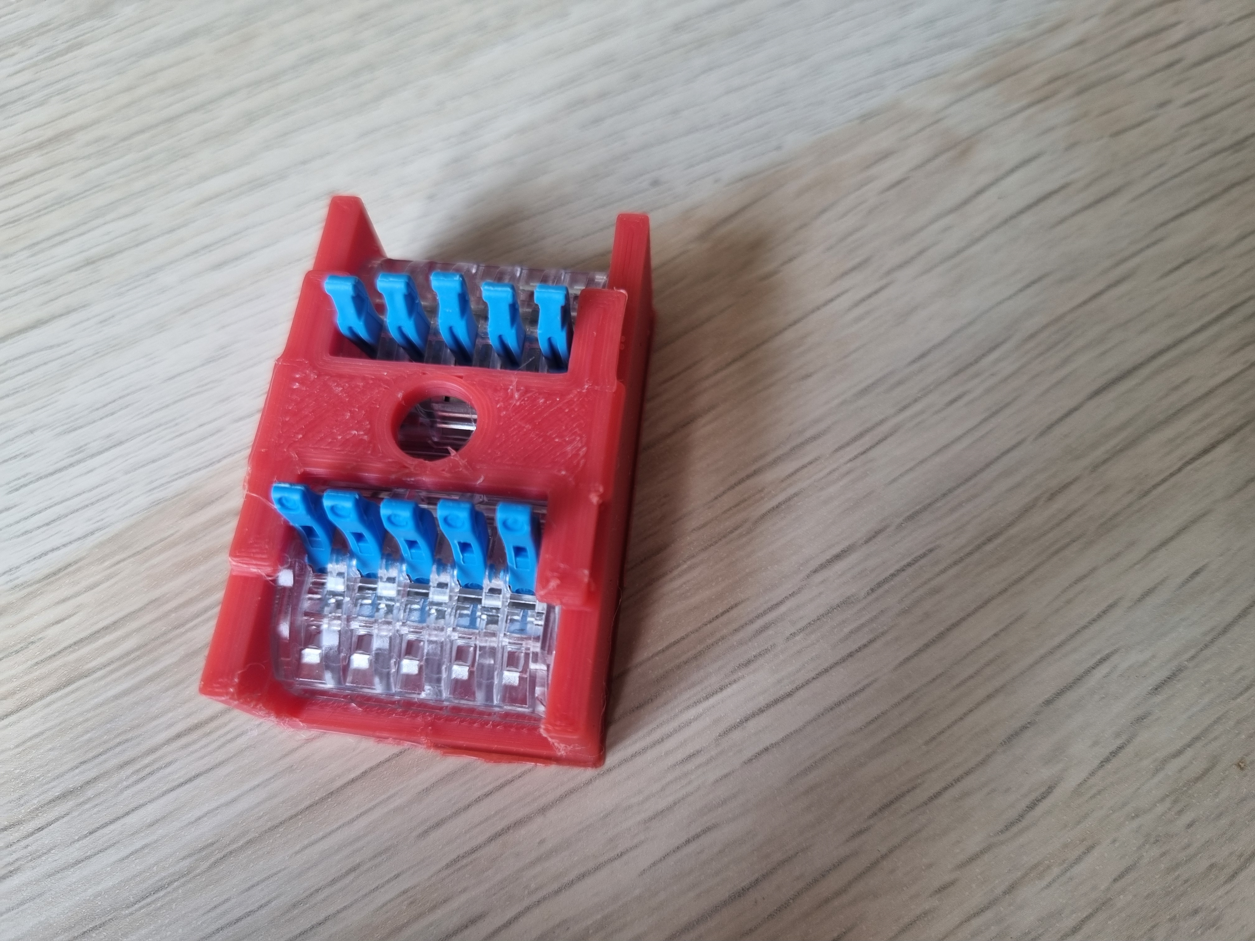 Support pour bornier à levier (type BLM Connex) / Lever Wire Connector Holder – Breadboard Alternative — thumbnail 5