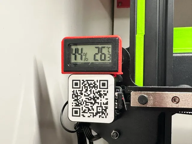 Frame for digital thermo-hygrometer
