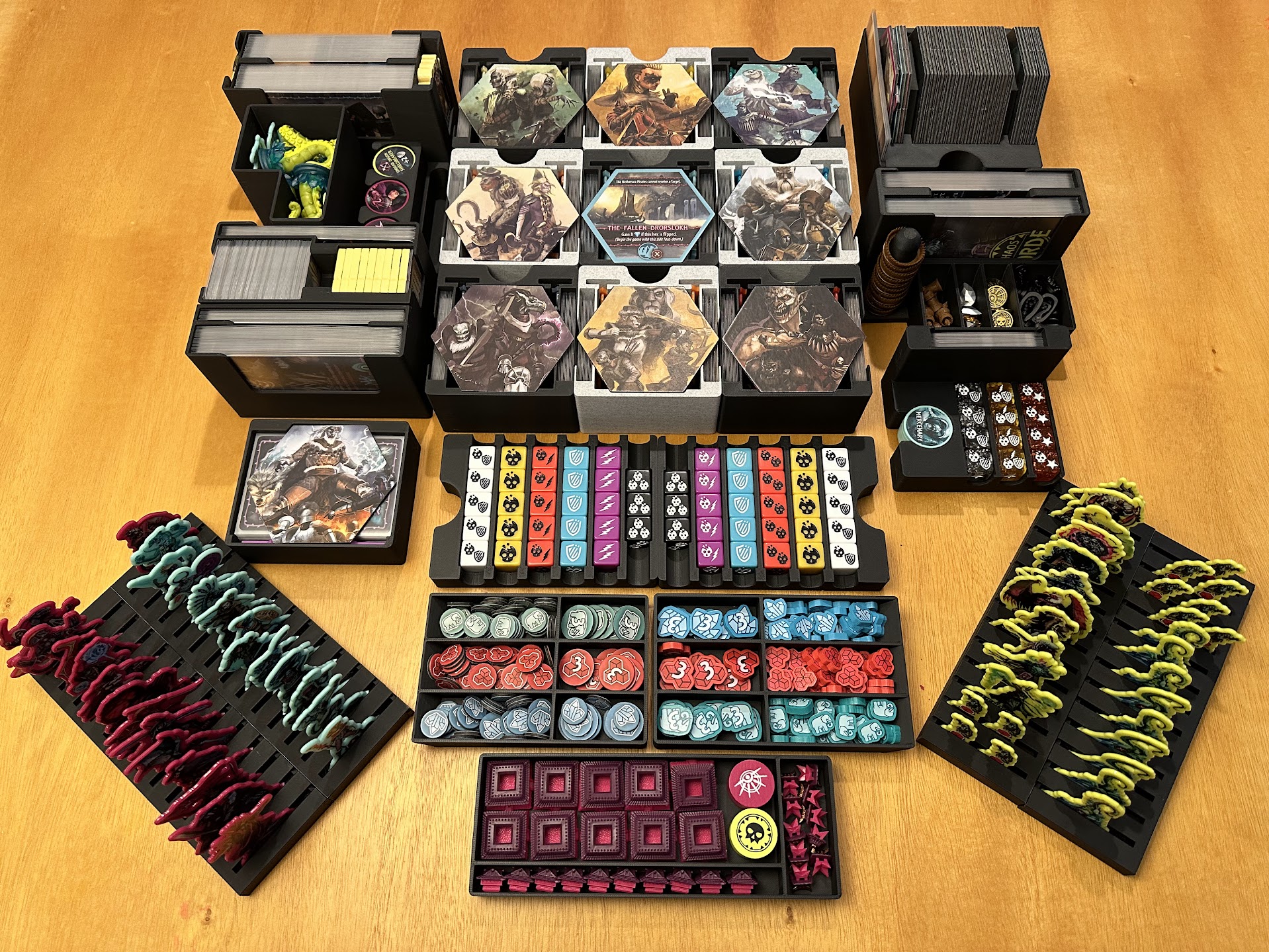 Uprising: Curse of the Last Emperor insert + expansions
