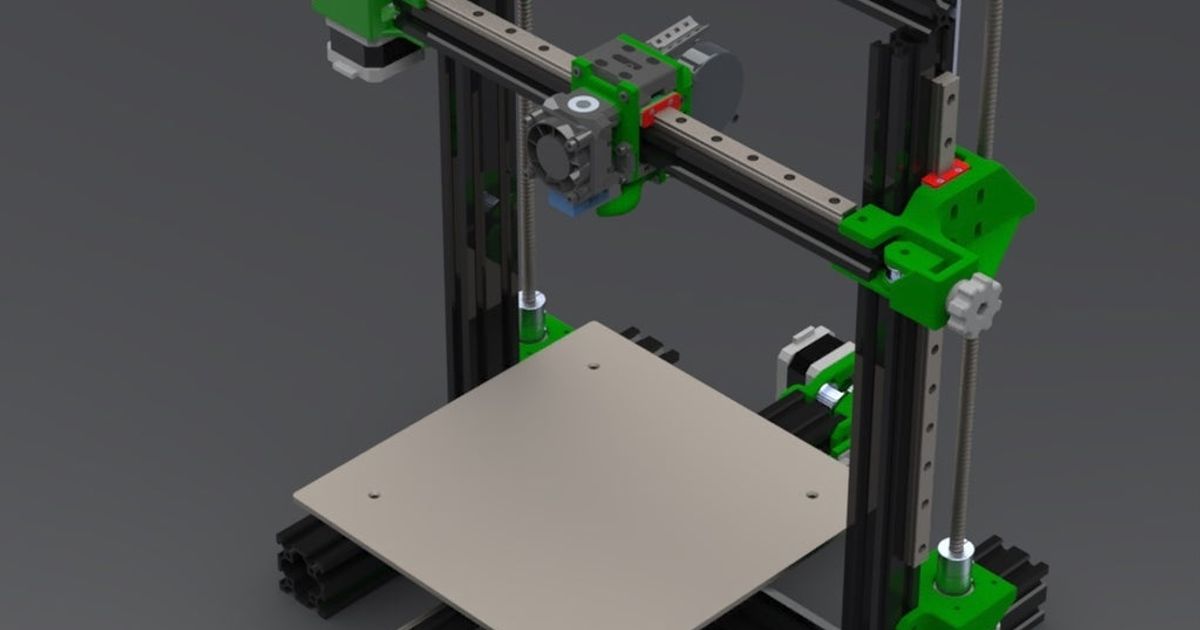 Ender 3 Pro Linear Rail Conversion by Jacob Download free STL model