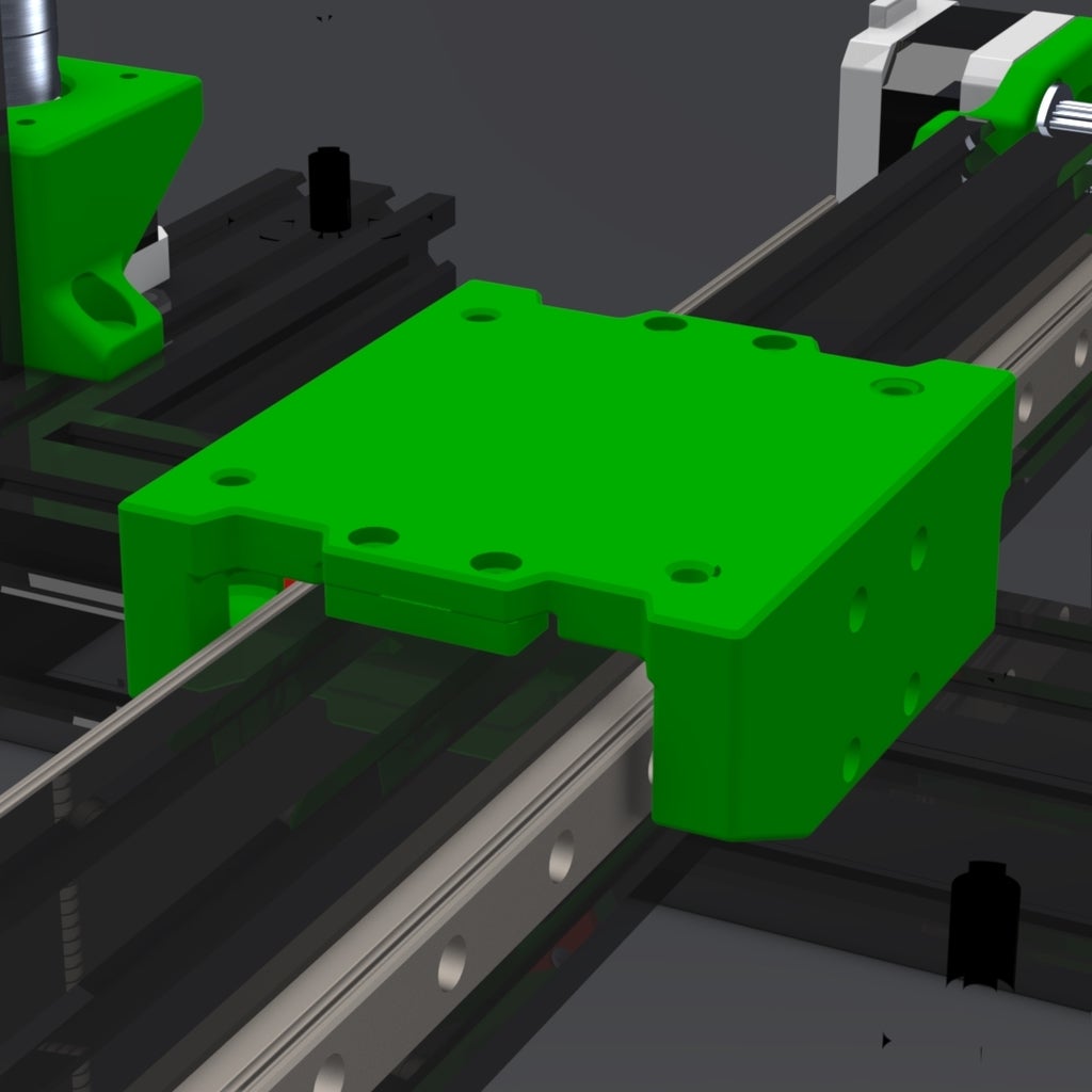 Ender 3 Pro Linear Rail Conversion by Jacob Download free STL model