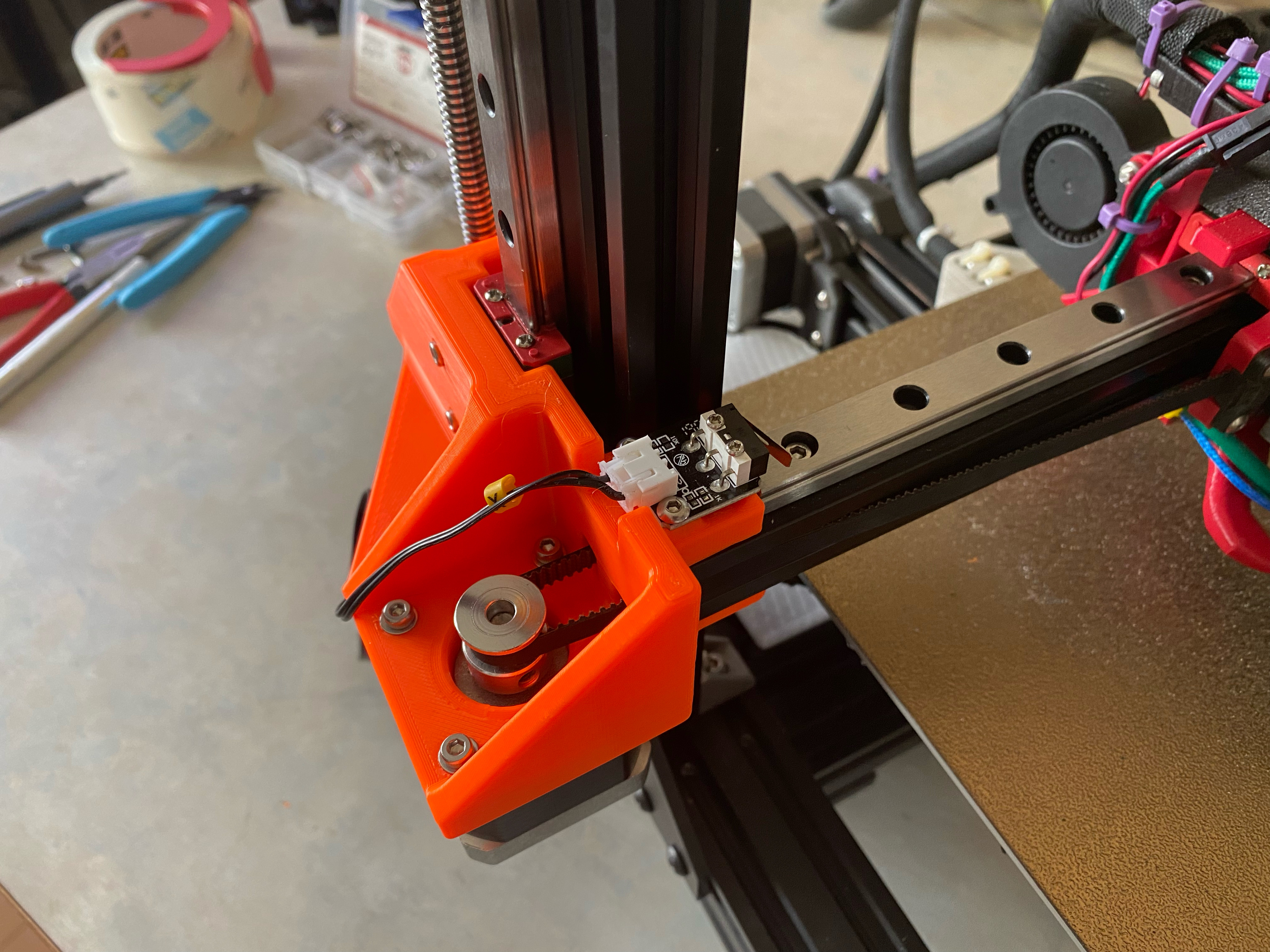 Miniatura 27 do modelo 3D Ender 3 Pro Linear Rail Conversion