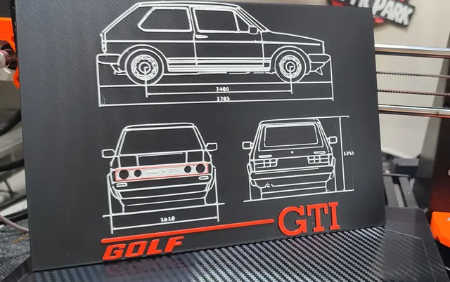 BluePrint VW Golf GTI MK1