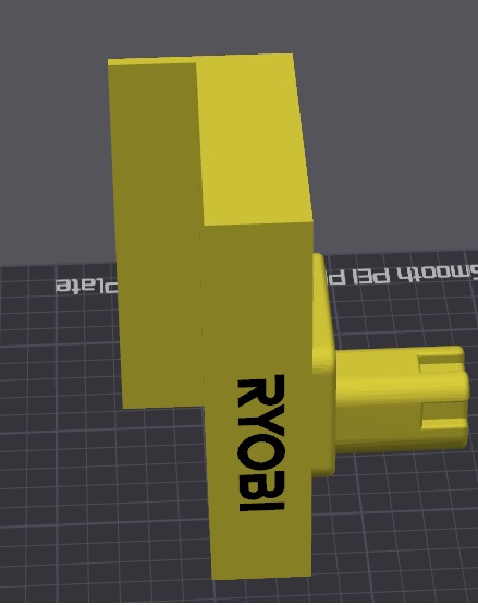 Ryobi Tool Holder - Ikea Skadis/Skådis With Logo