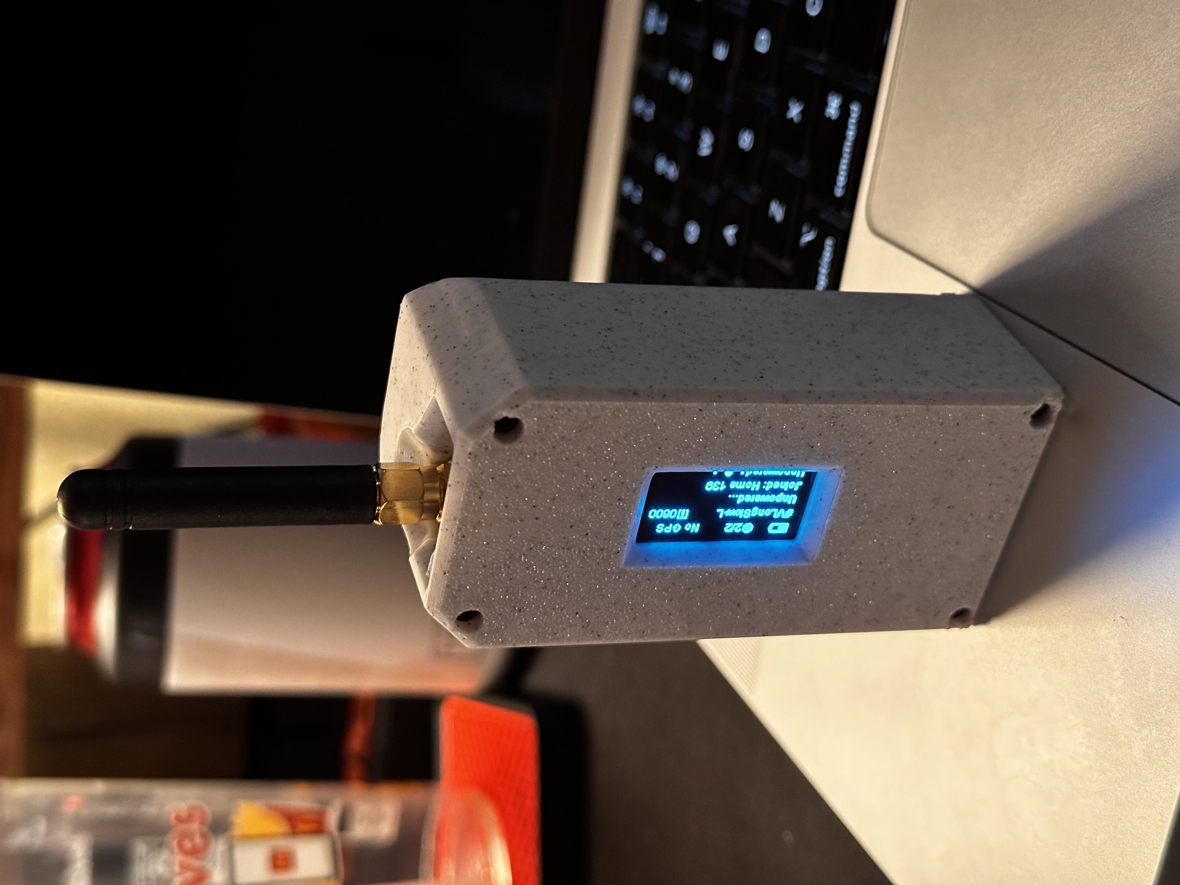 Heltec V3 Meshtastic Case (1x 18650) with rocker buttons