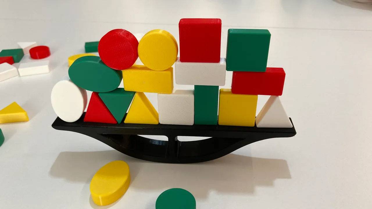Shapes Balancing Game by DCMake | Download free STL model | Printables.com