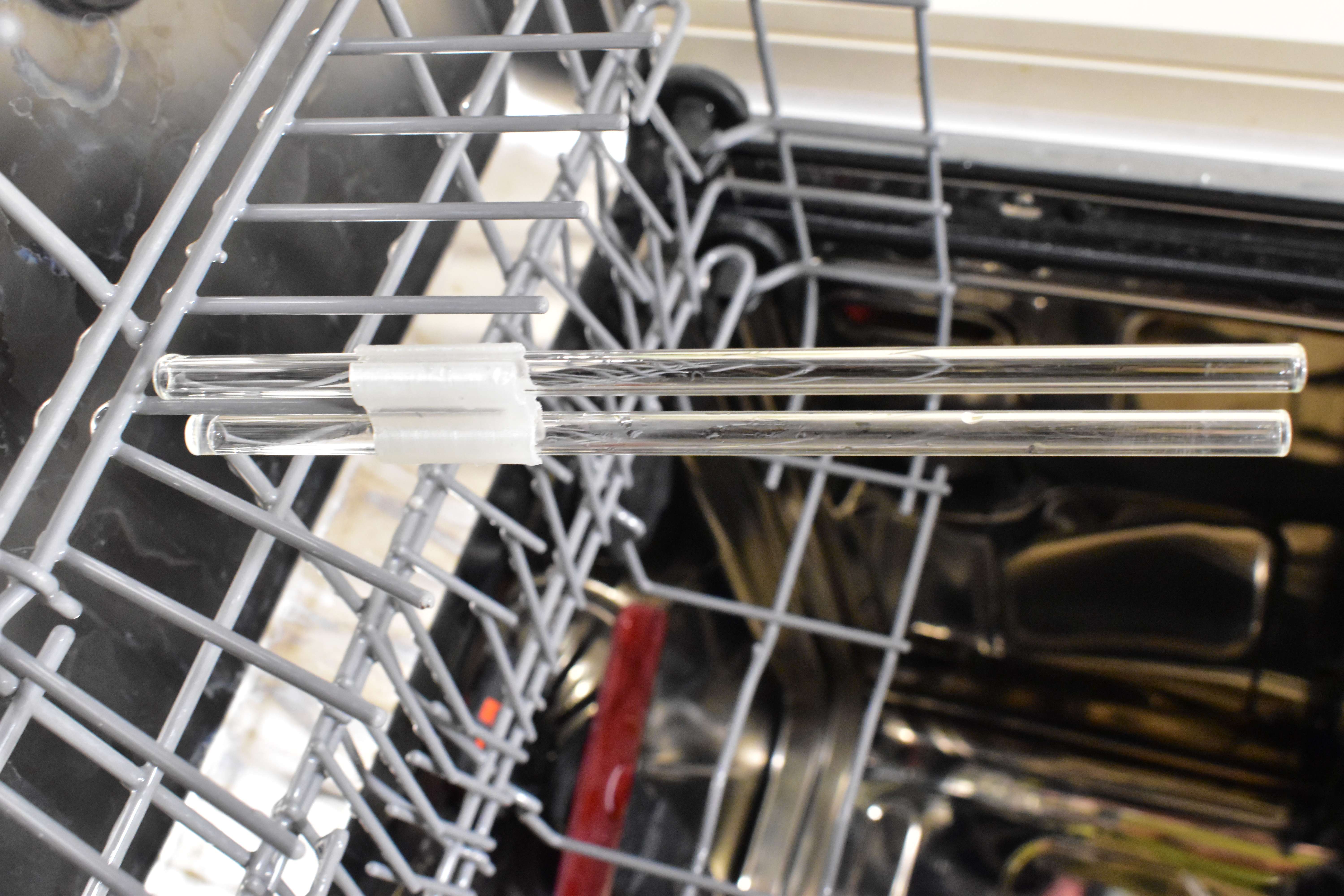 Dishwasher Drinking Straw Holder (parametric)