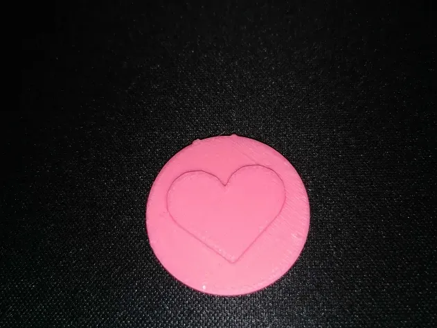 Coin with a heart