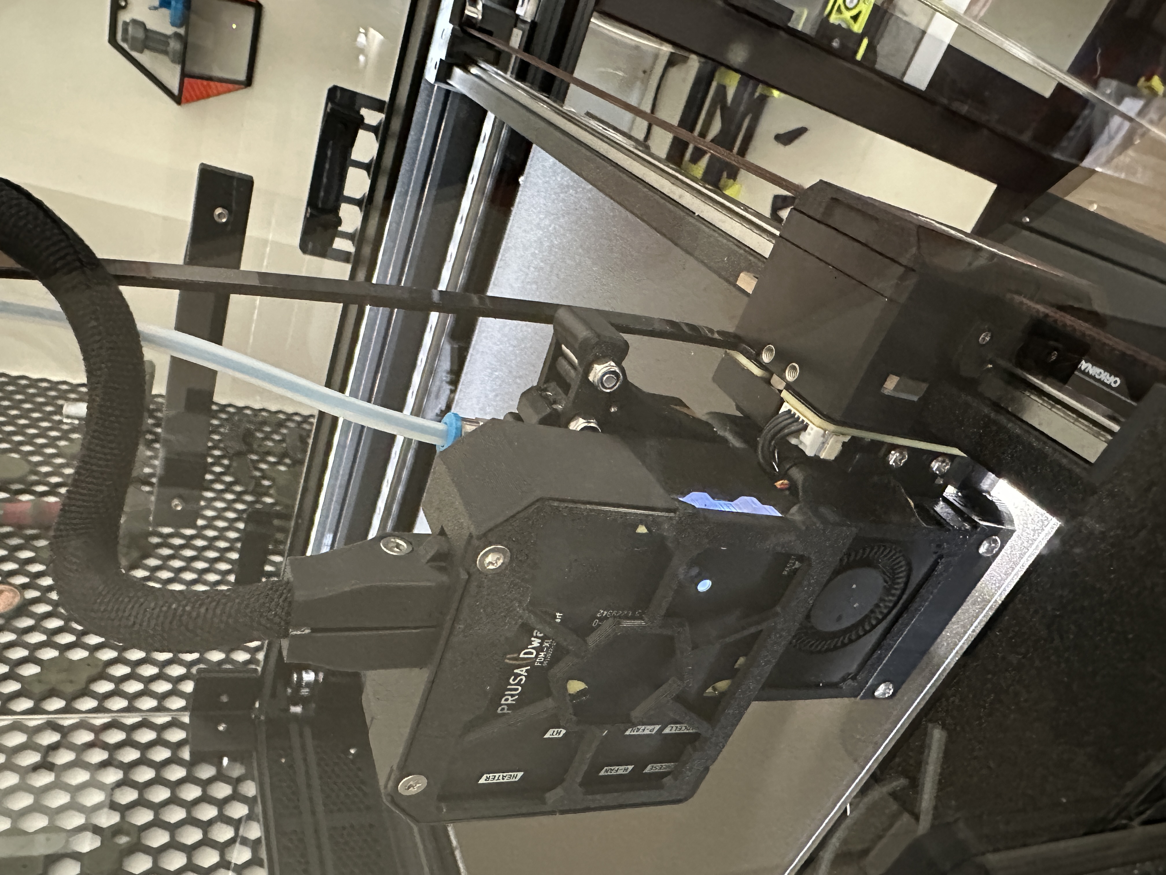 Original Prusa XL Skeletton Dwarf Cover Back
