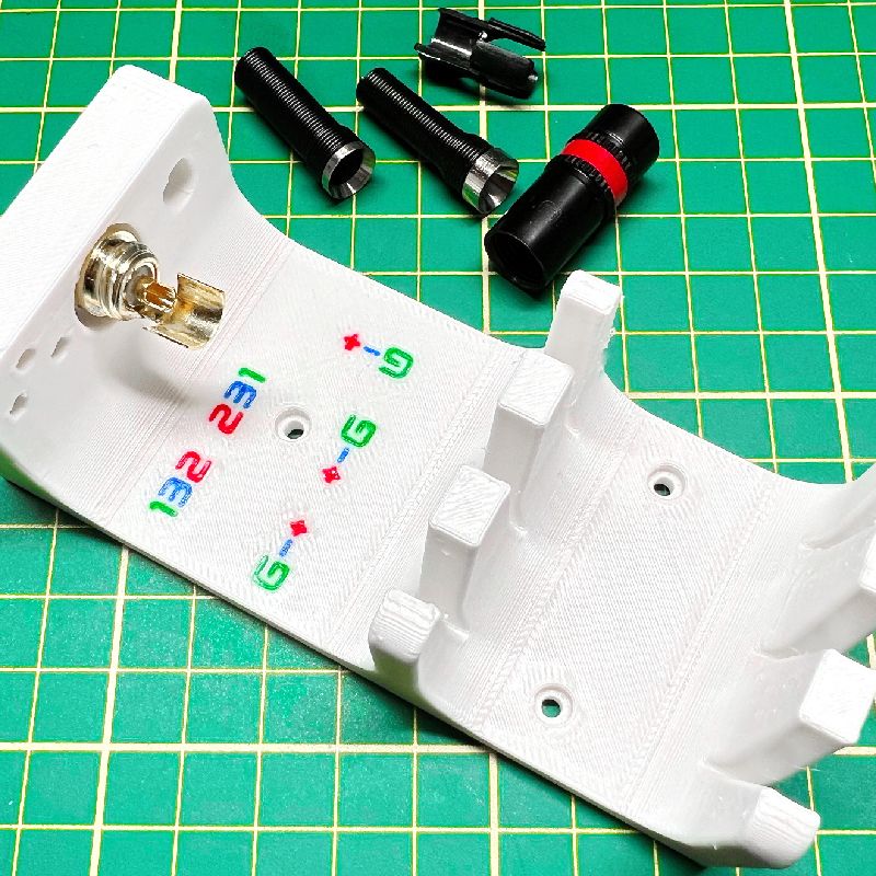 XLR Jack TRS RCA Cinch Solder Support by Renba | Download free STL ...