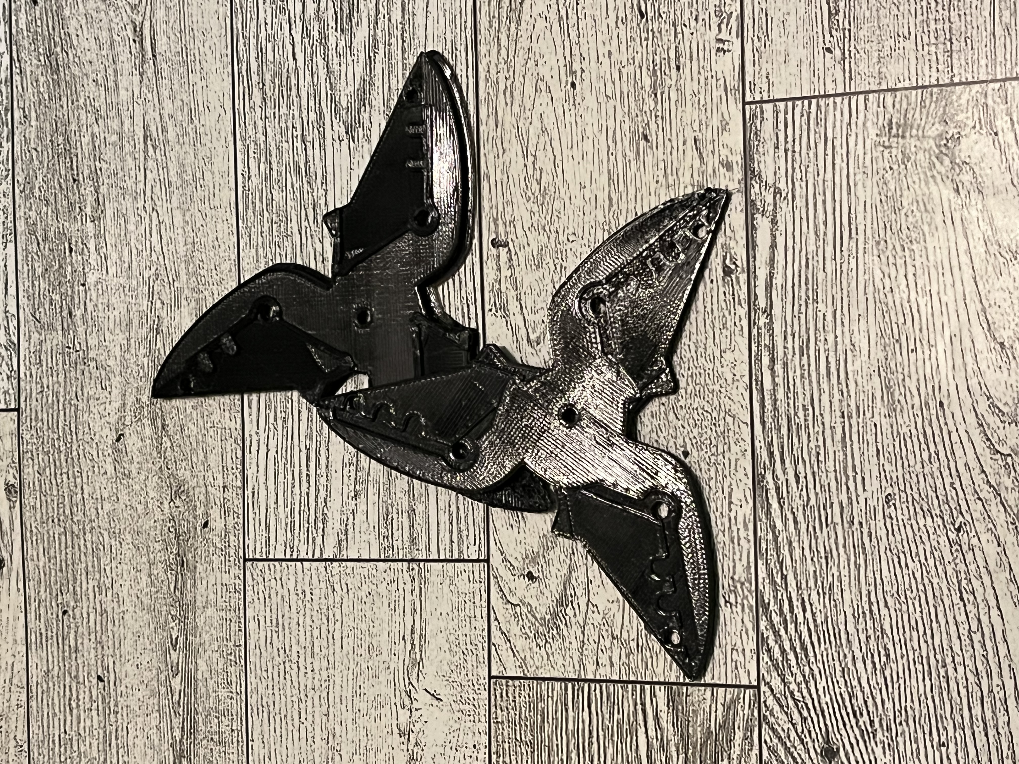 Miniatura 4 do modelo 3D Three point throwing star
