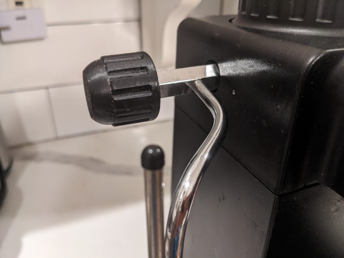 Steamer knob for Krups espresso coffee machine Type 963
