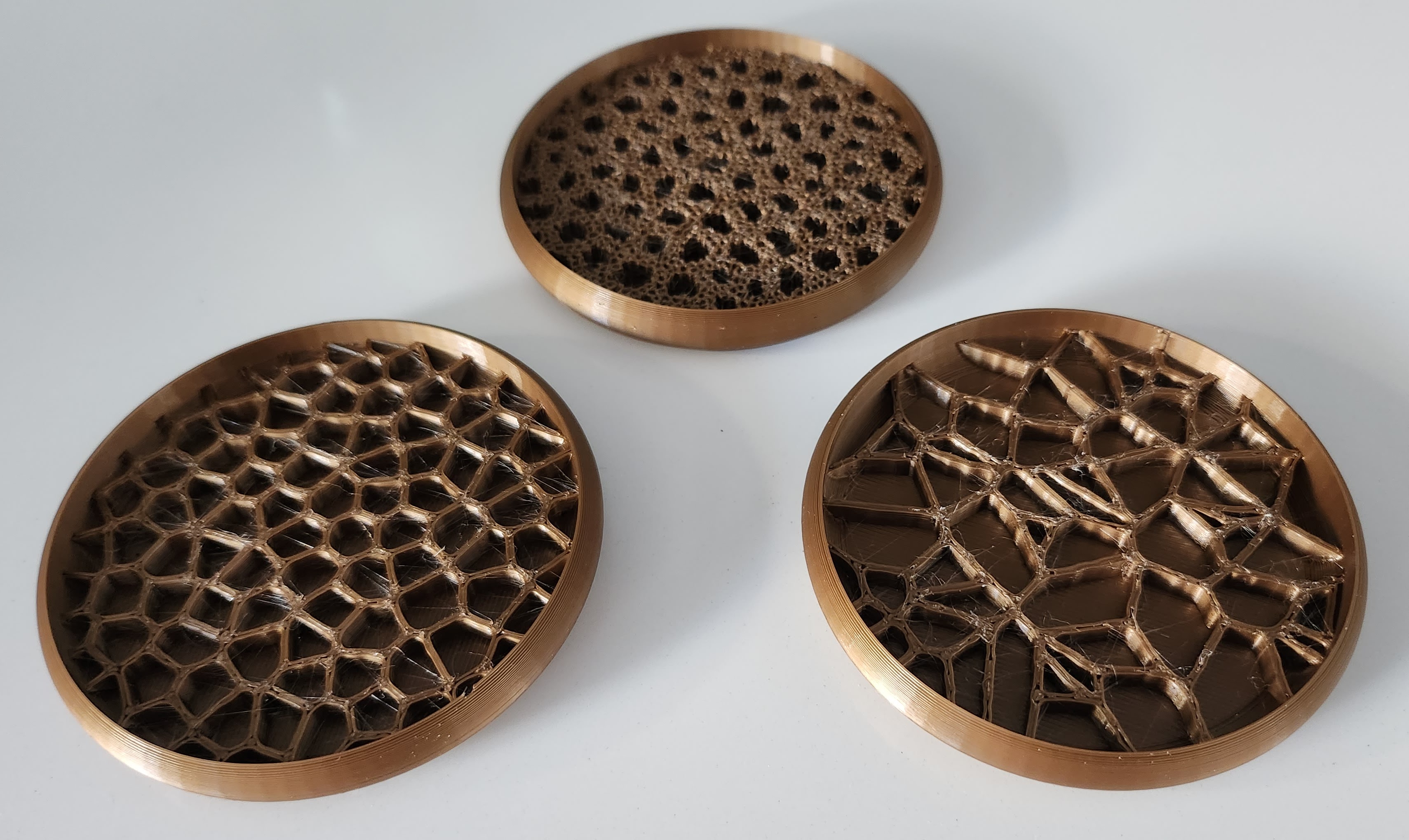 Mix & Match Voronoi stackable coasters