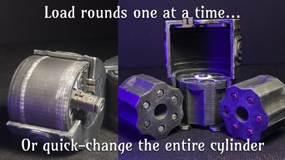 D6 Roller Bullets, dice and spinning container by Ugly Robot Download