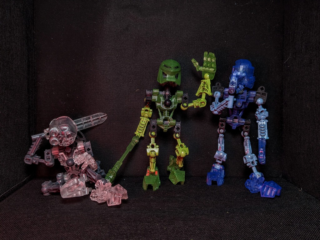 Fully Articulated Toa Mata