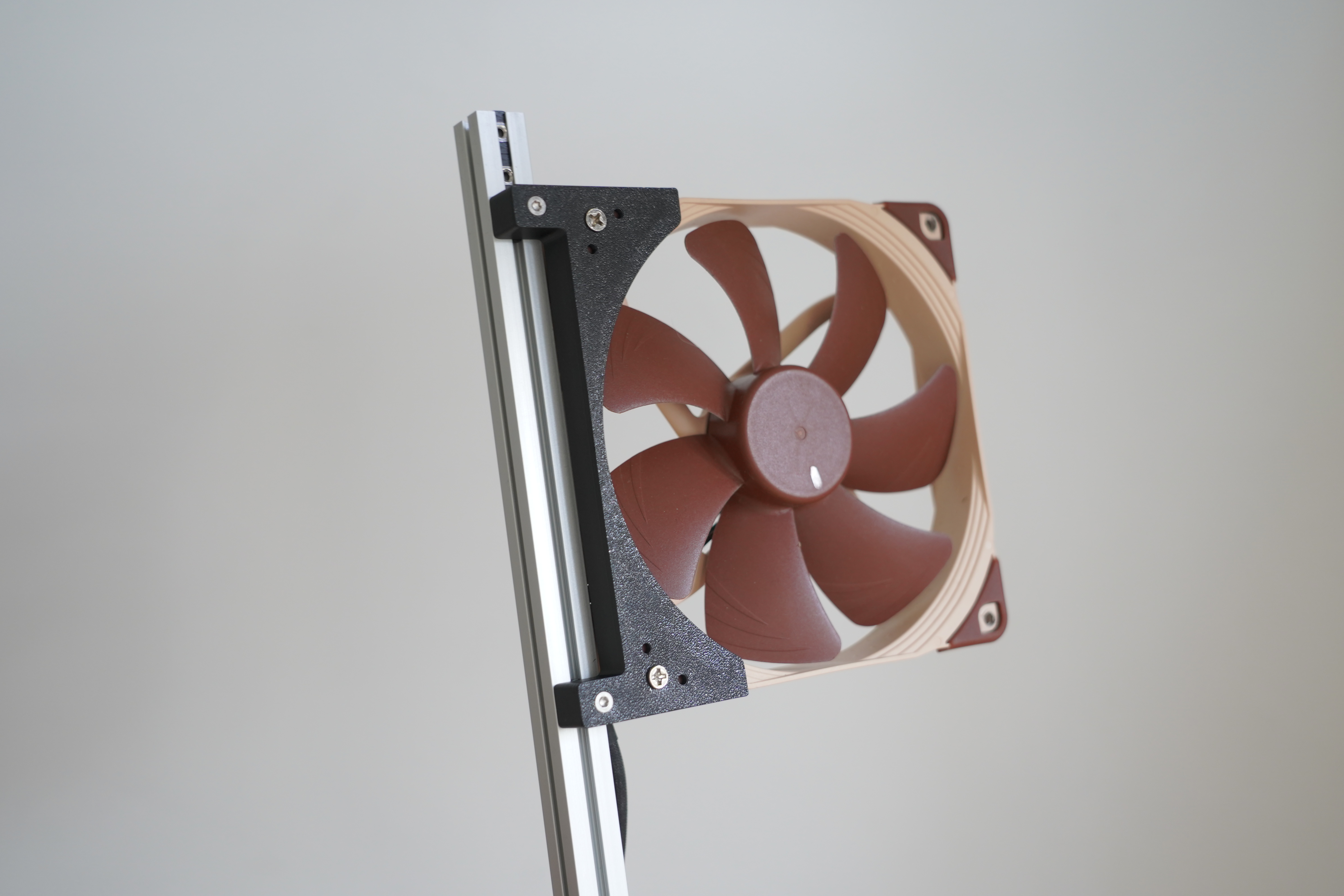 BeamCase - one sided fan bracket (multiple sizes)