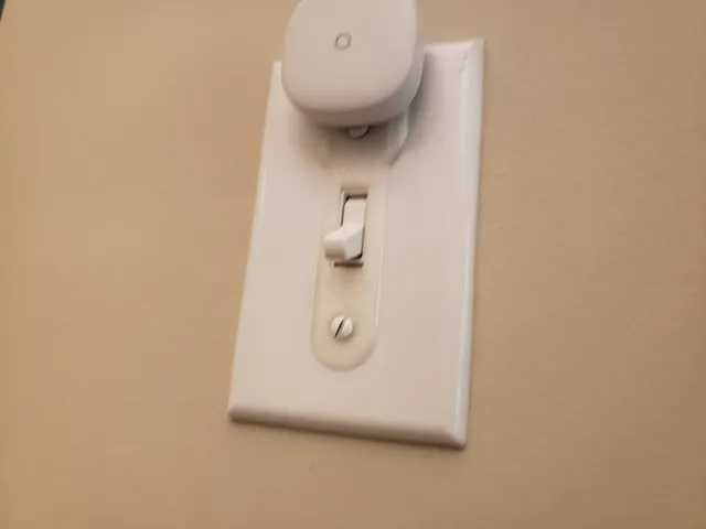 Smartthings Button (2018) Light Switch Plate Mount, Magnetic