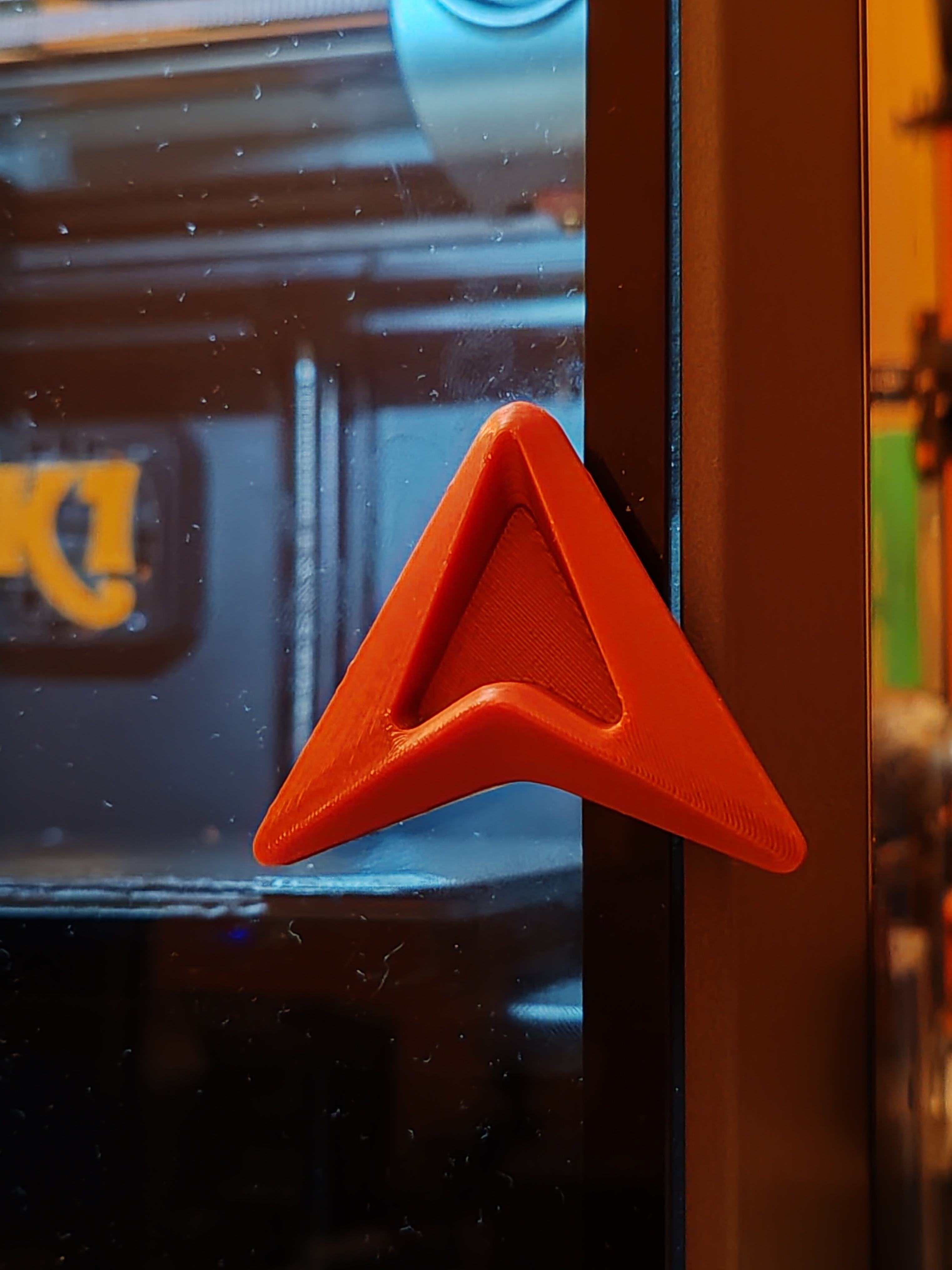 Creality k1 door handle with new logo by zizziii download free stl