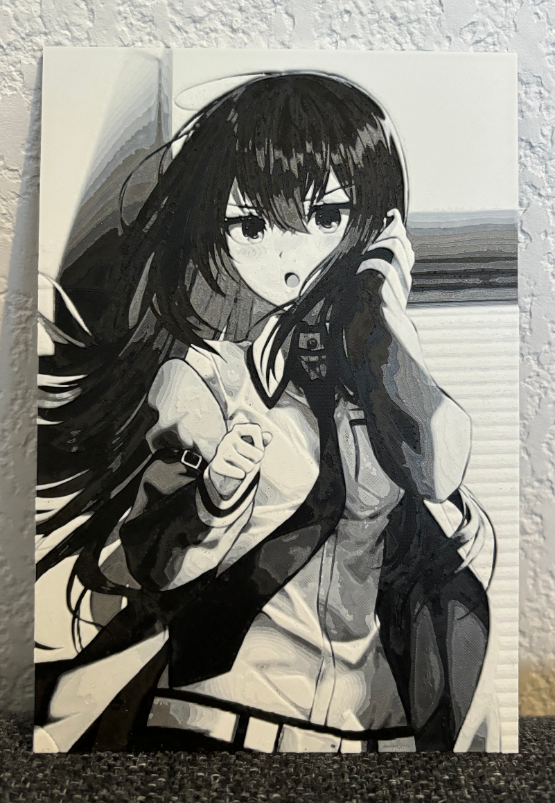 Kurisu Makise (HueForge)