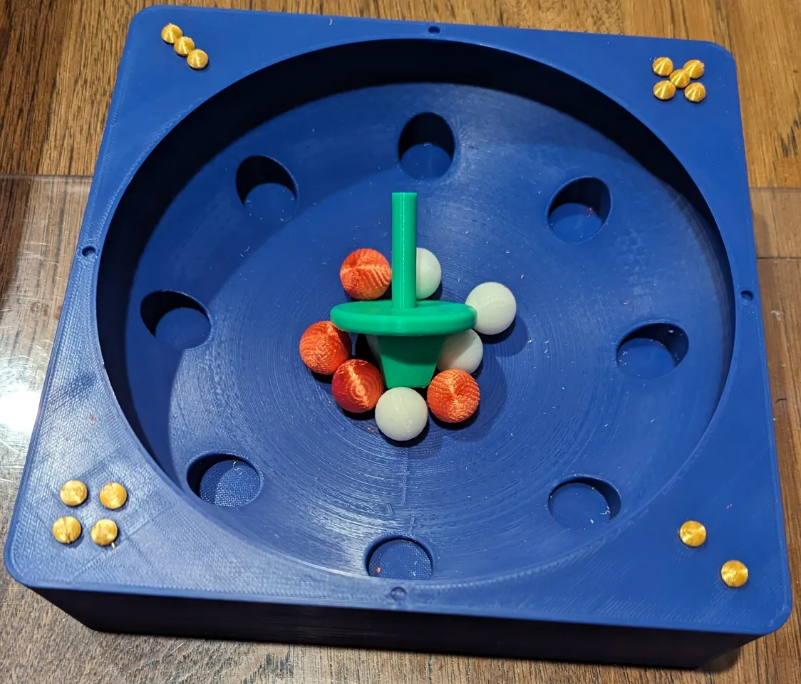 Spinny Top Game by JollyRogerX | Download free STL model | Printables.com