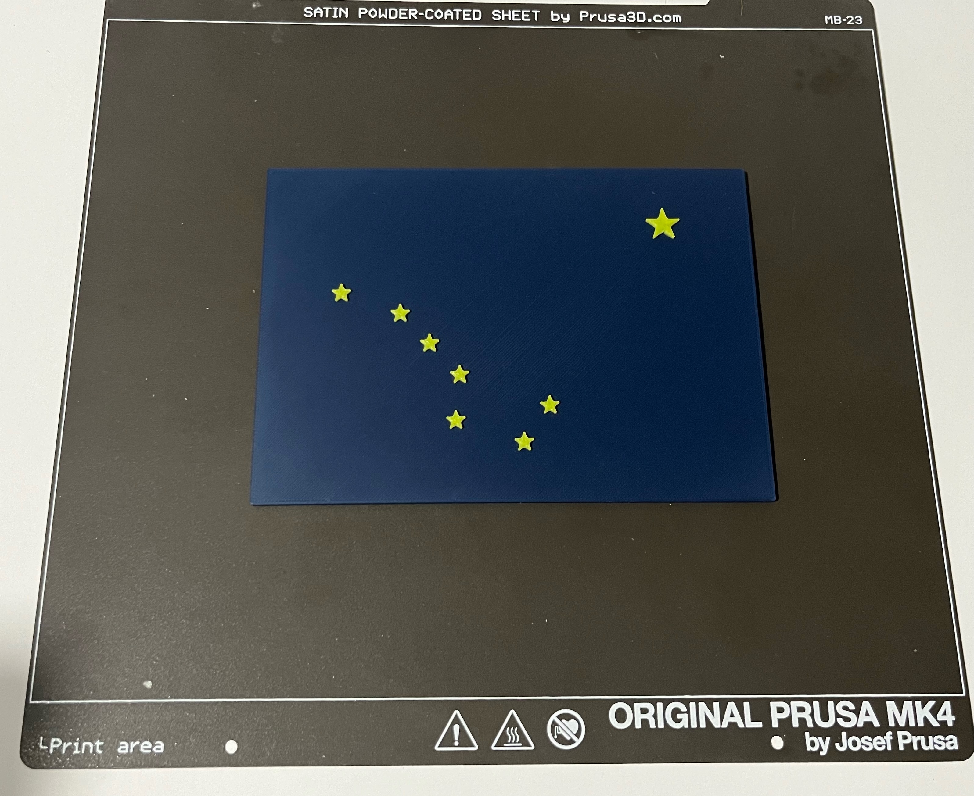 Alaska flag (no MMU required)