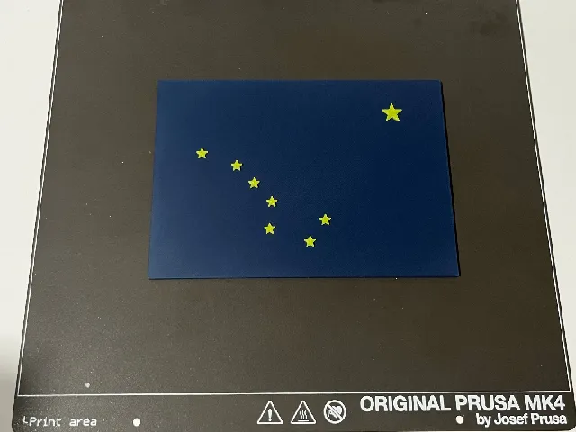 Alaska flag (no MMU required)