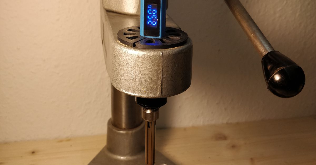 soldering iron drill press adapter by Hisfantor Download free STL