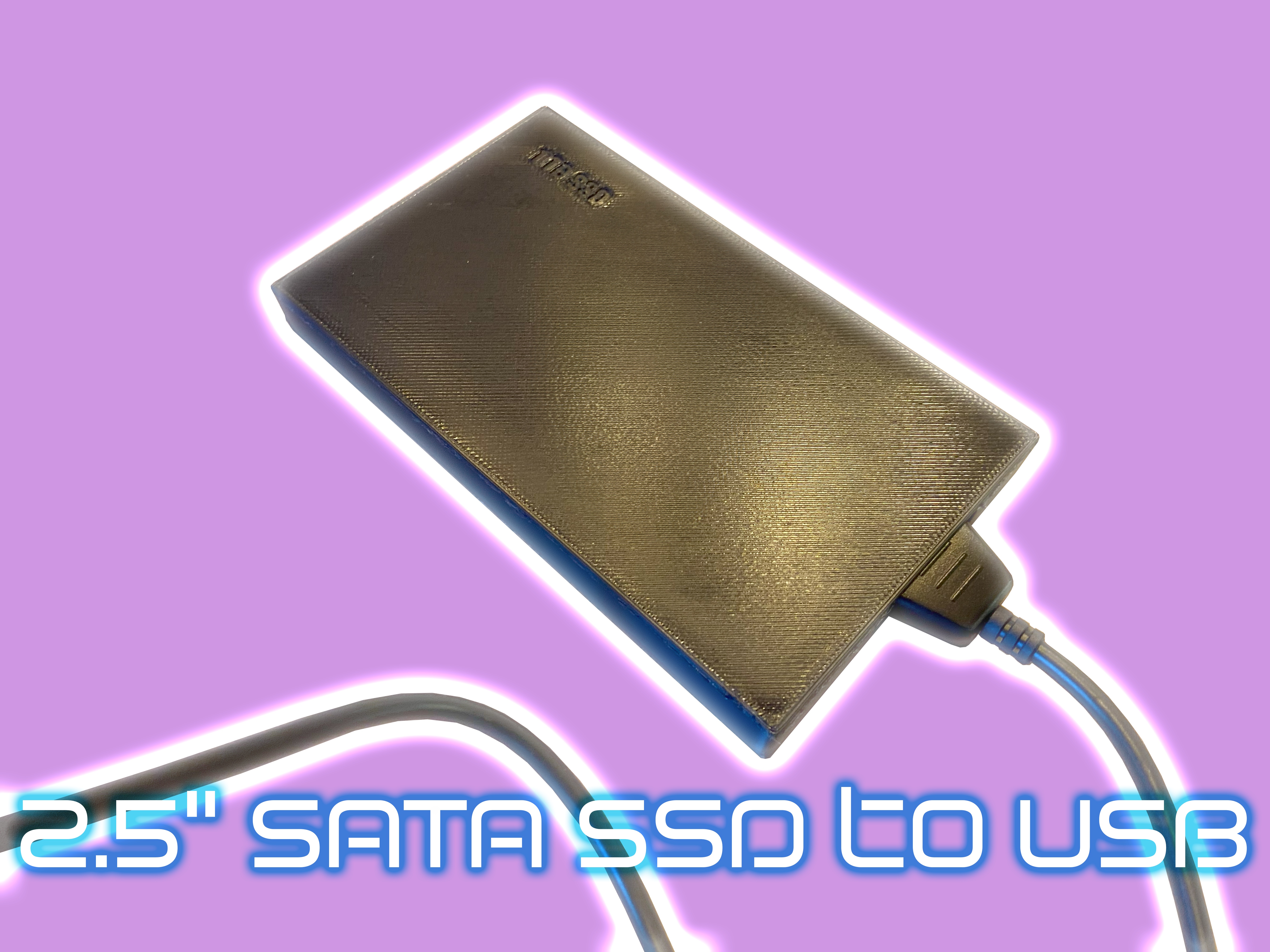 2.5" SATA SSD to USB Case