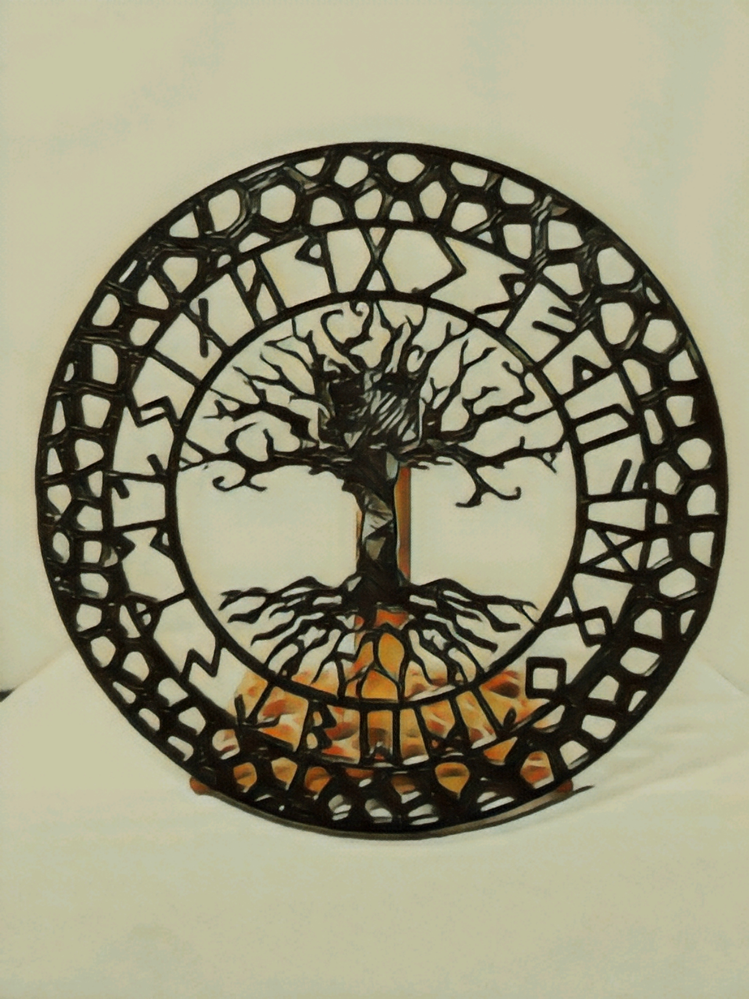 VORONOI Ygdrasil der Lebensbaum