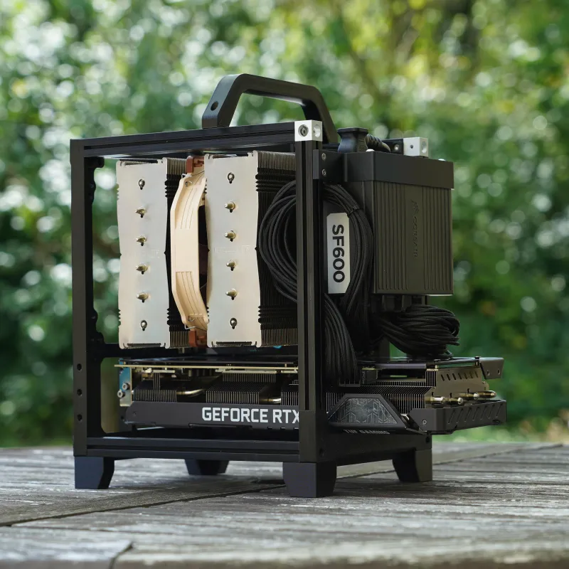 BeamCase SFF - modular ITX case by BeamCase_Design | Download STL model ...