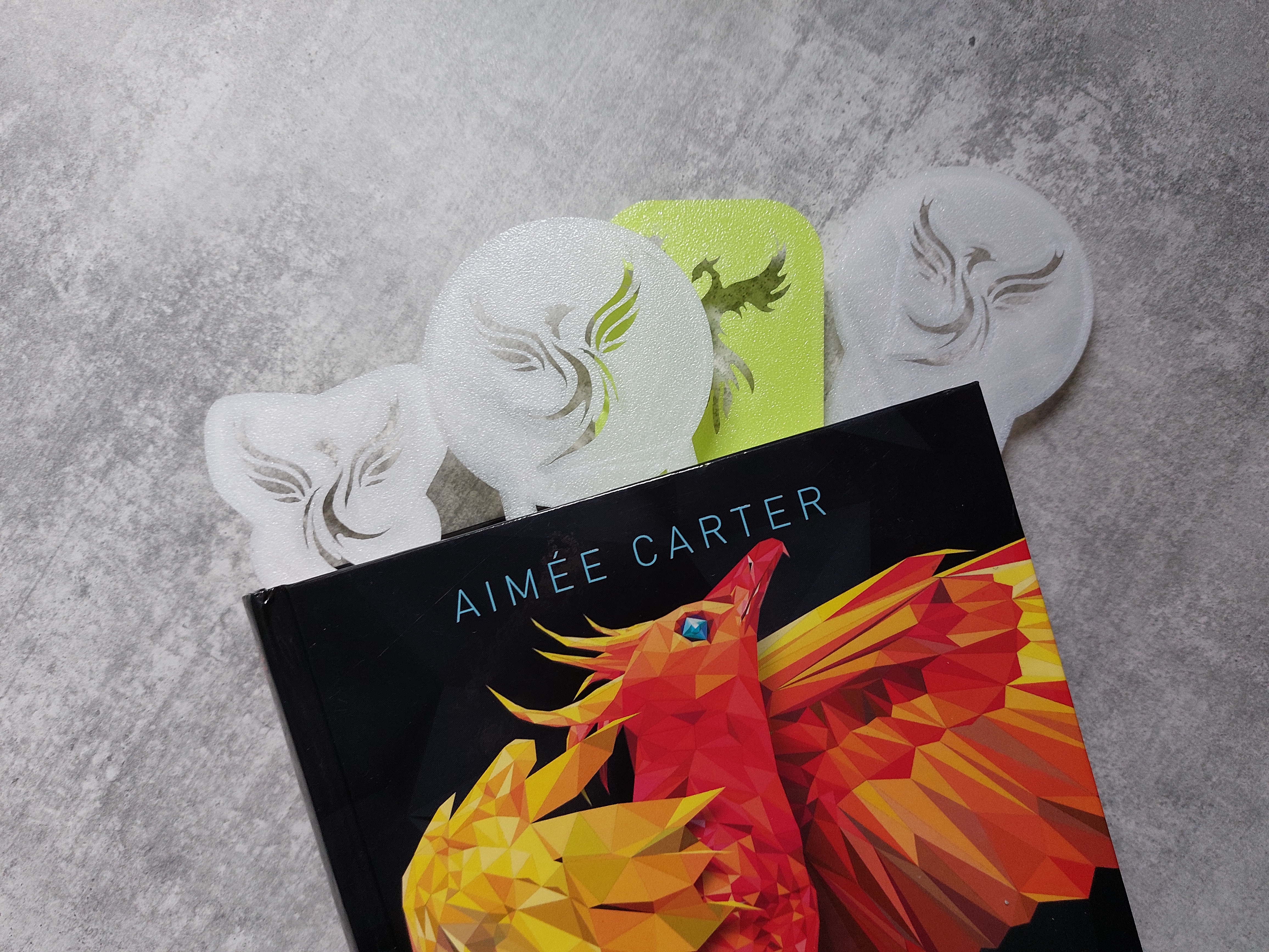 Miniatura 3 do modelo 3D Phoenix Bookmark