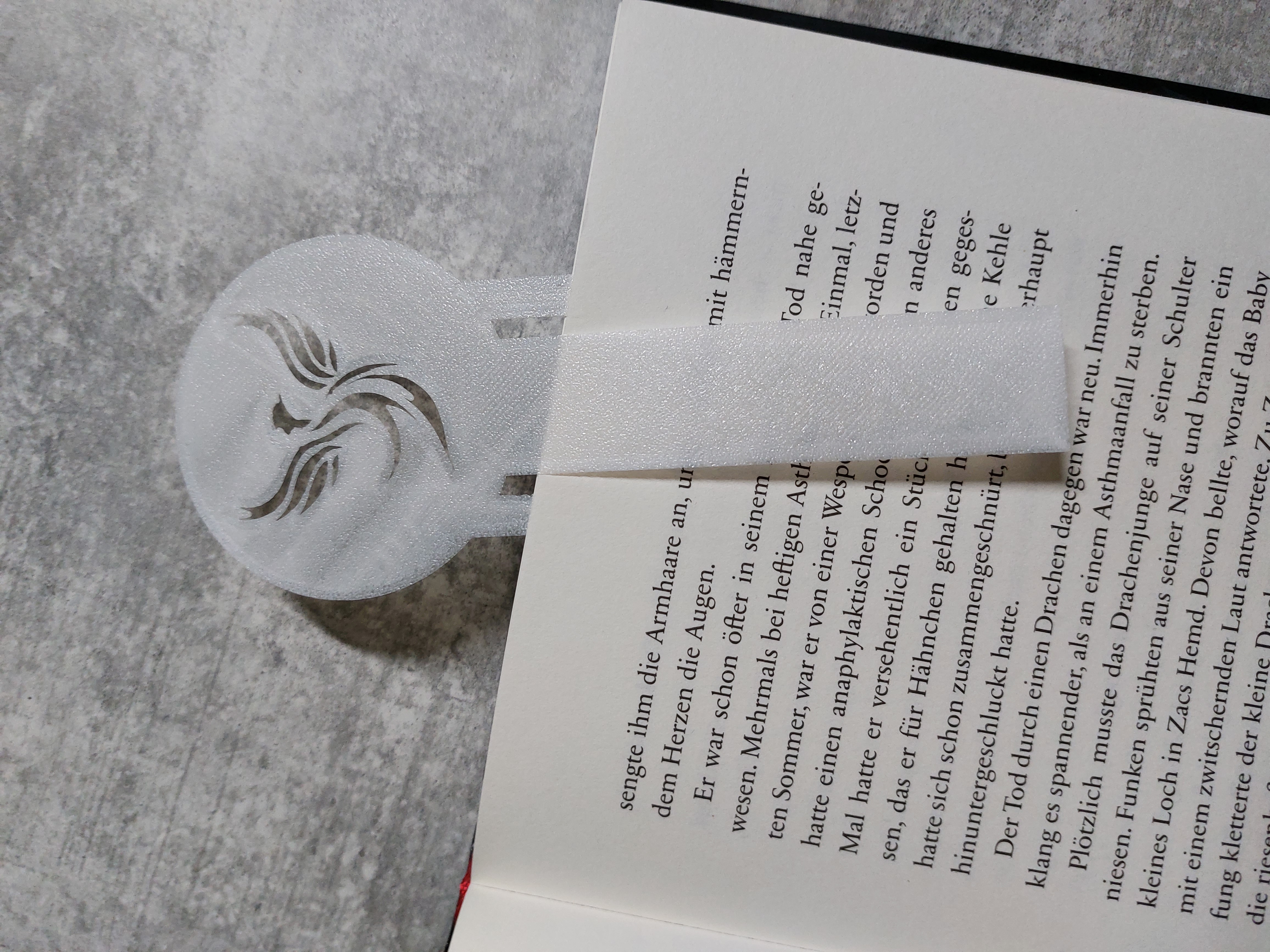 Miniatura 5 do modelo 3D Phoenix Bookmark