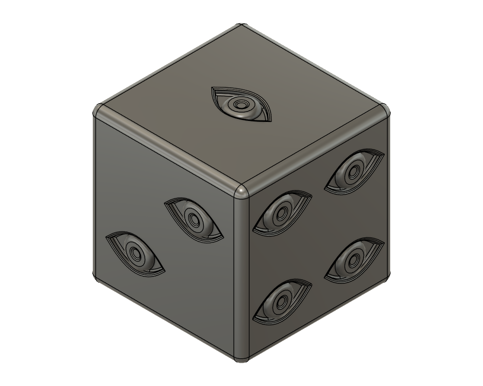 Eye Dice by Tyler Nielsen | Download free STL model | Printables.com