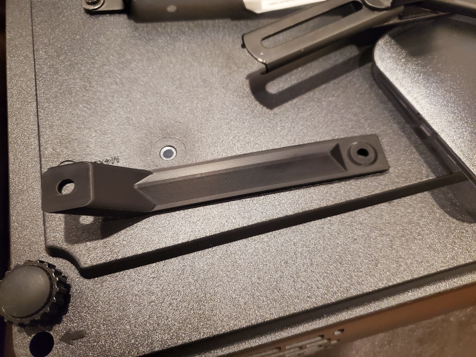 Miniatura 3 do modelo 3D Projector mounting bracket arm