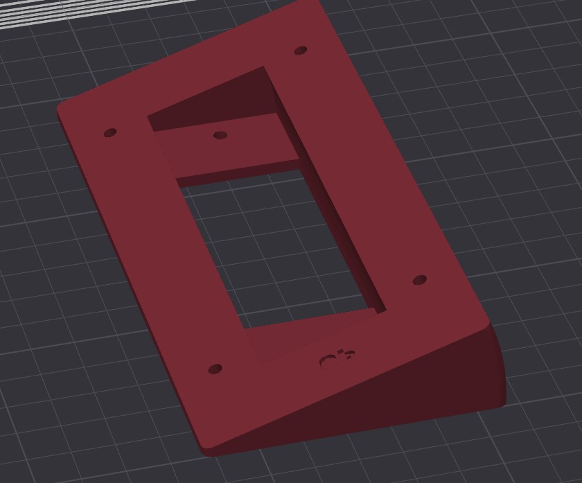 Angle Mount for Door Bell (Video intercom)