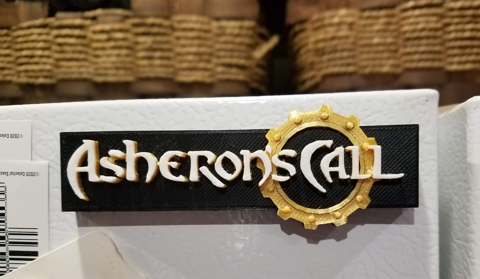 “Asheron’s Call” Name Plate / Fridge Magnet