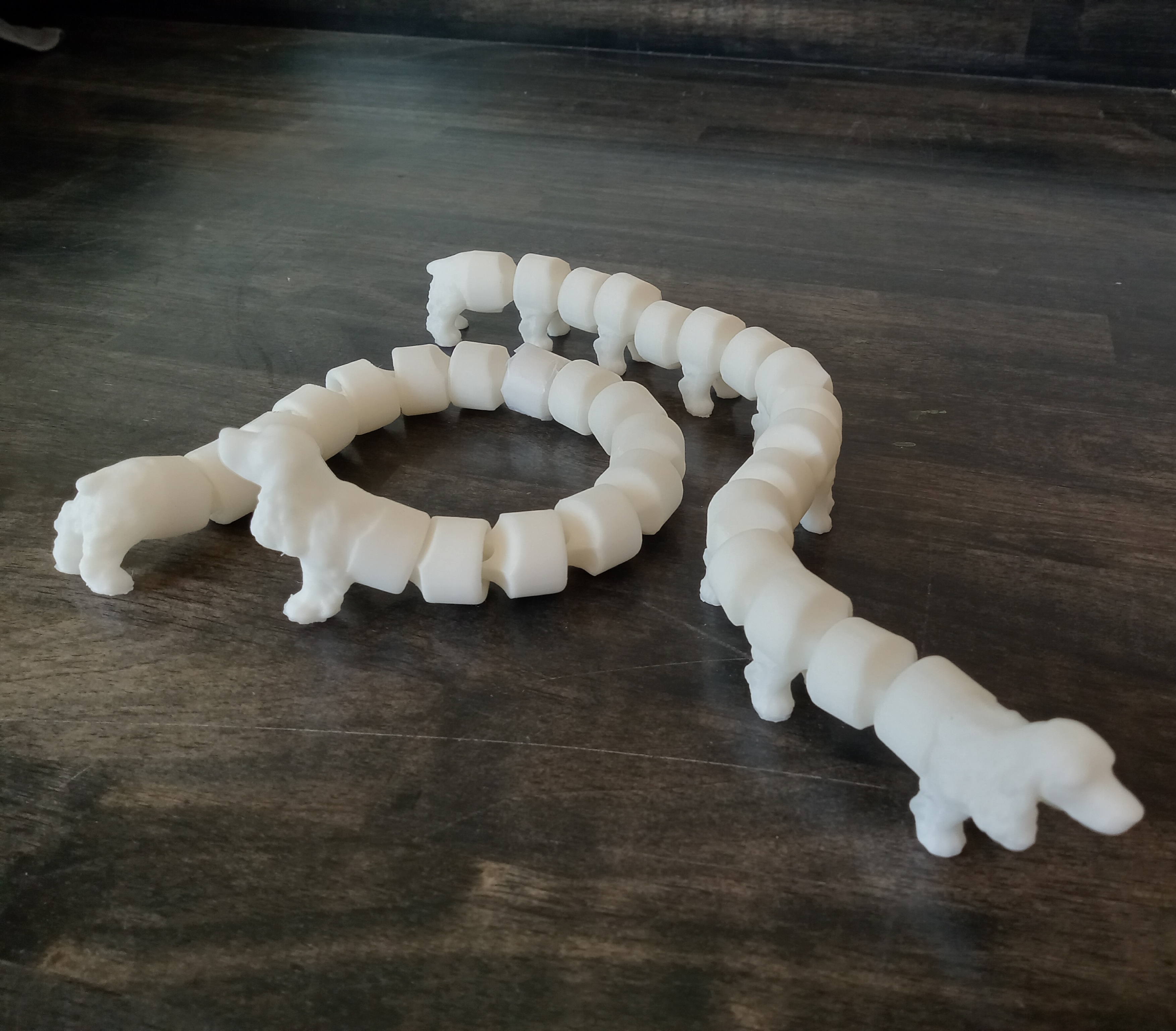 Articulated Wiener Dog 3D model thumbnail