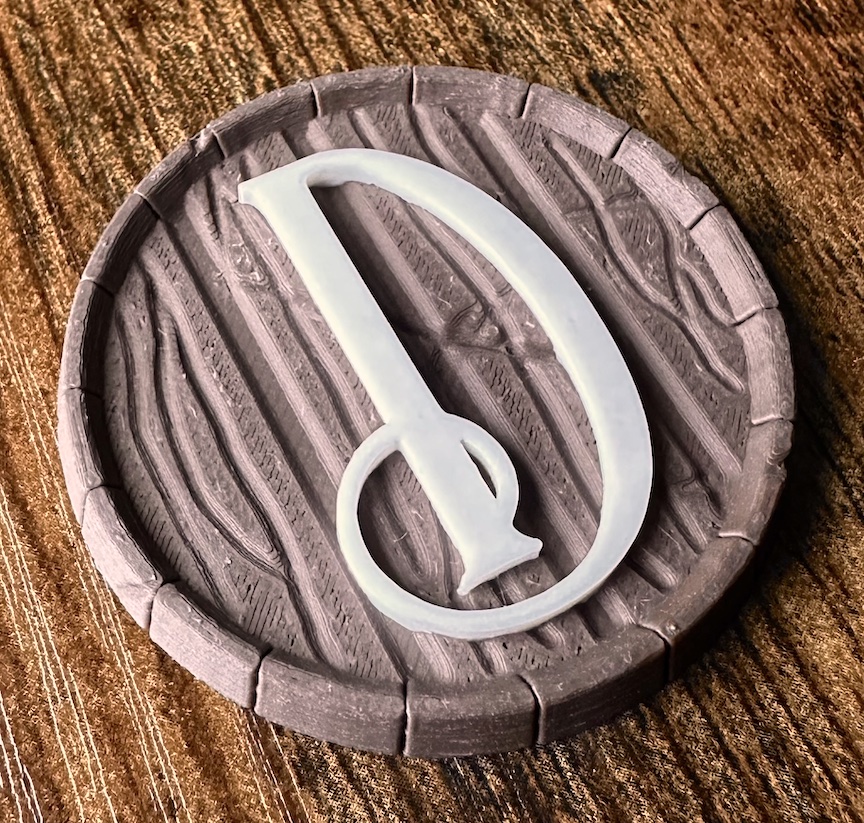 Distilled First Player Marker - With Boards