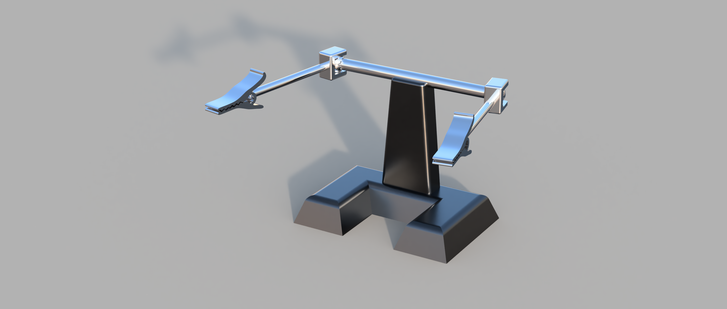 3D Printed Soldering Helping Hand with Adjustable Arms by Caden's Creations Download free STL