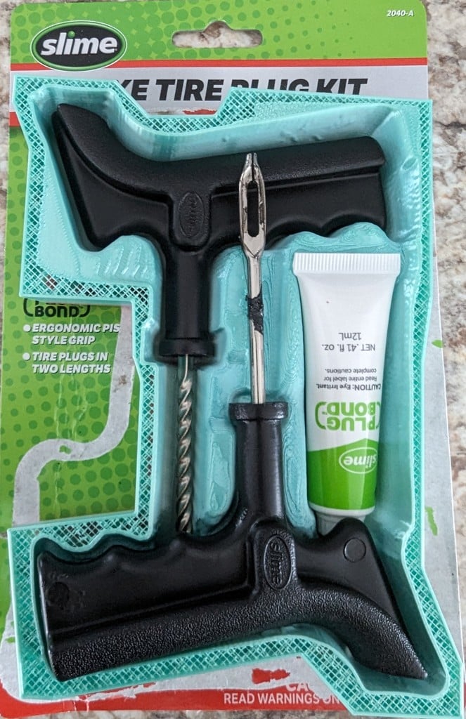 Deluxe Tire Plug Kit Case by Yves Chaudron Download free STL model