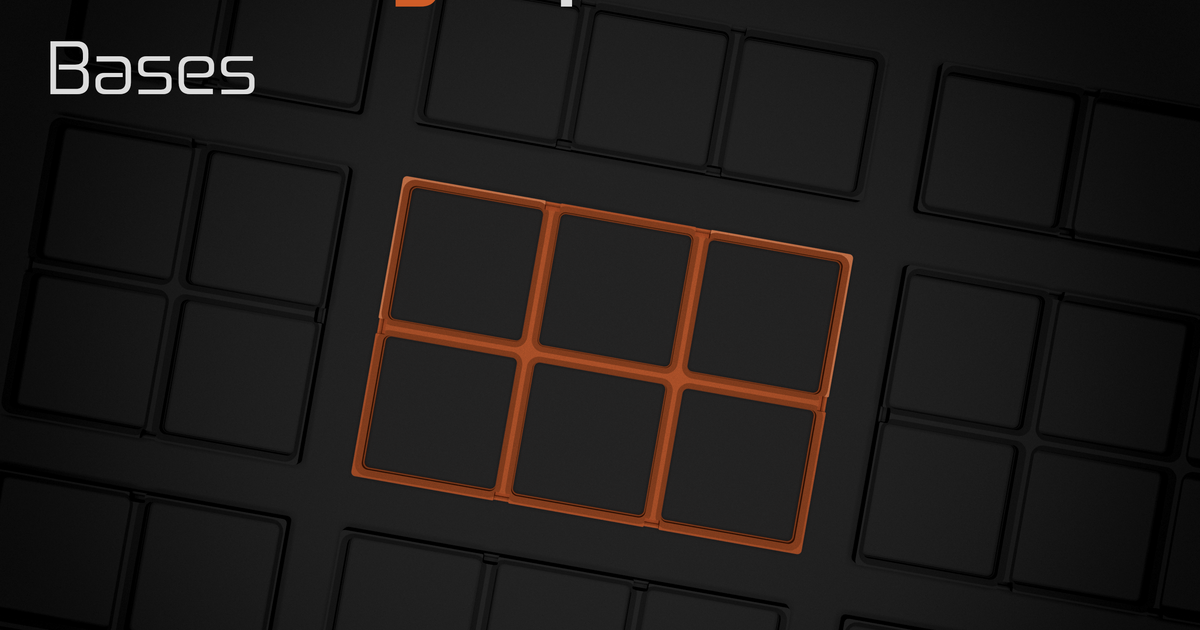 Gridfinity Clip Base Base (REMIX) by HuMa Download free STL model